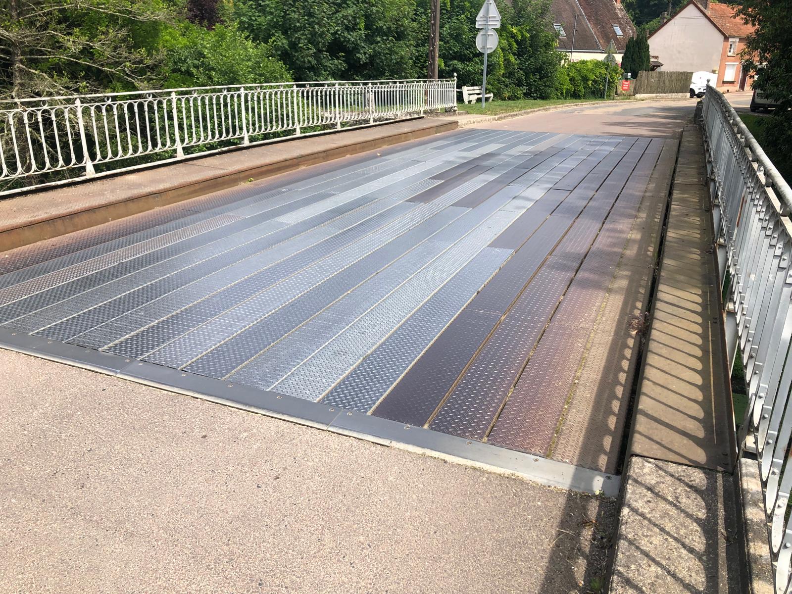 Pont métallique — résultat